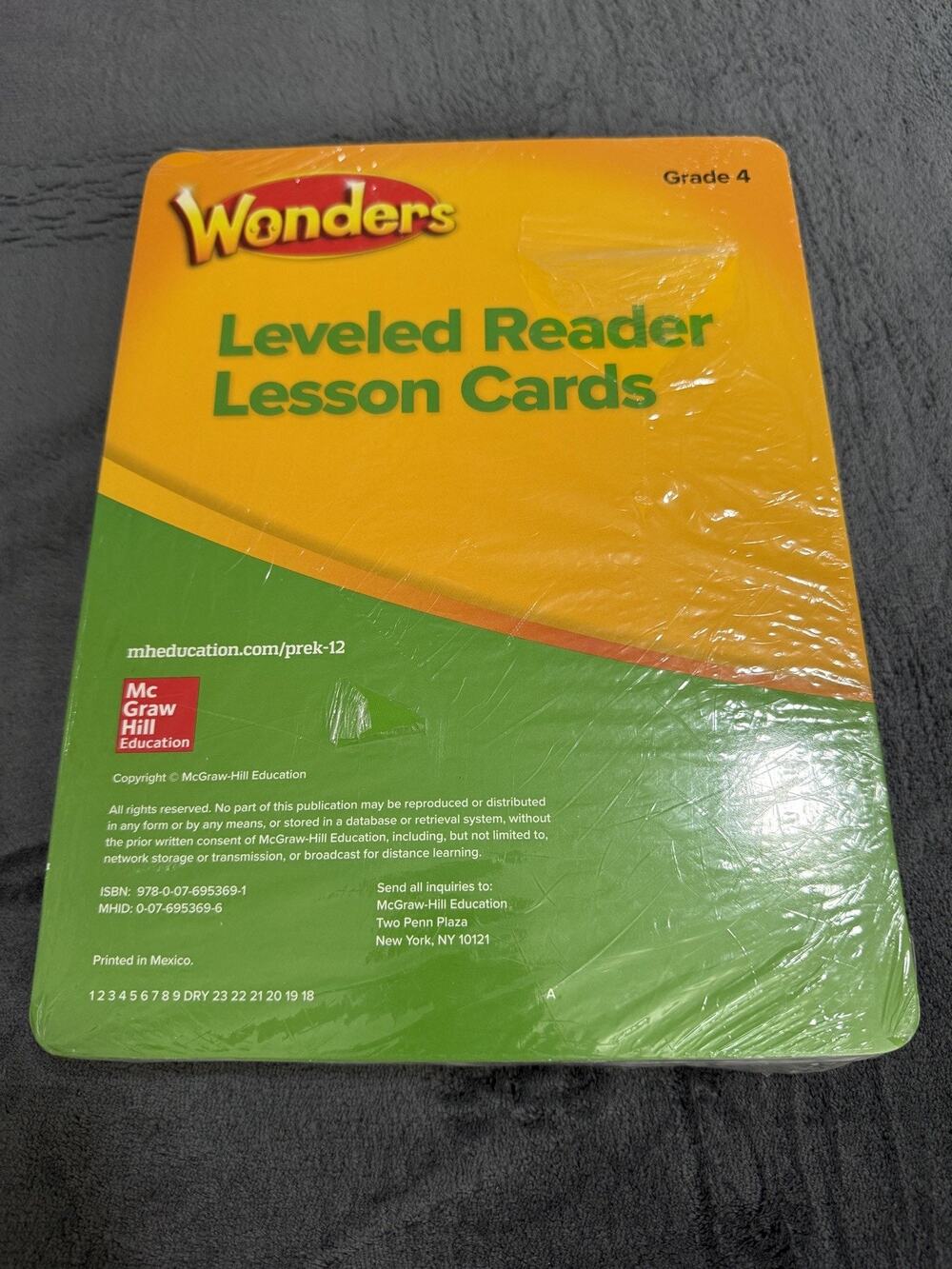 McGraw Wonders Leveled Reader Lesson Cards Grade 4 2022 Homeschool Reading